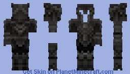 Armor Black Knight Minecraft Skin