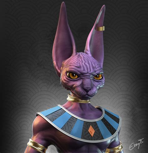 Beerus - the God of Ramen - ZBrushCentral