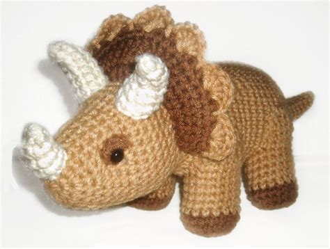 Triceratops Crochet Pattern