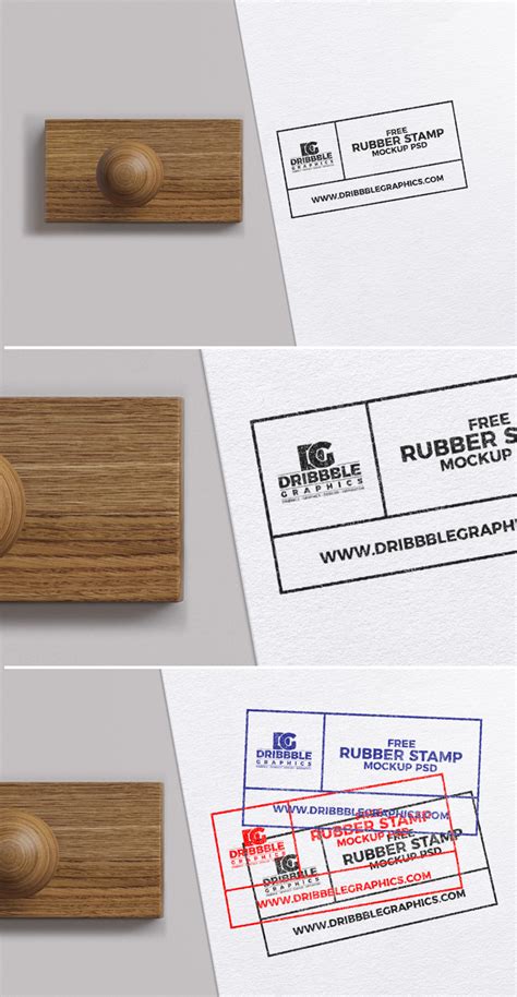 Free Rubber Stamp Mockup PSD 2018 :: Behance