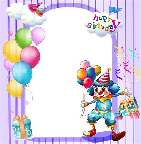 Birthday Party Borders And Frames