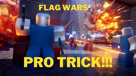 INSANE GAMEBREAKING TRICK || Roblox Flag Wars - YouTube