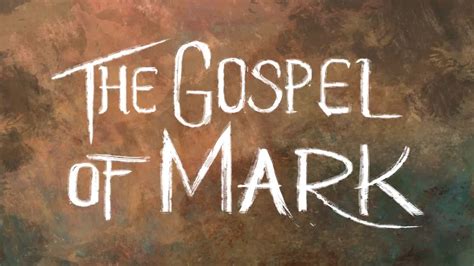 The Gospel of Mark | The Gospel of Mark | Videos | YouVersion