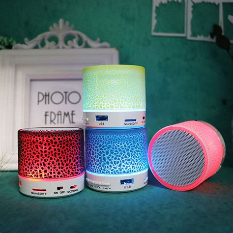 Buy Wholesale China Portable Mini Speaker Led Light 4.1 Bluetooth ...