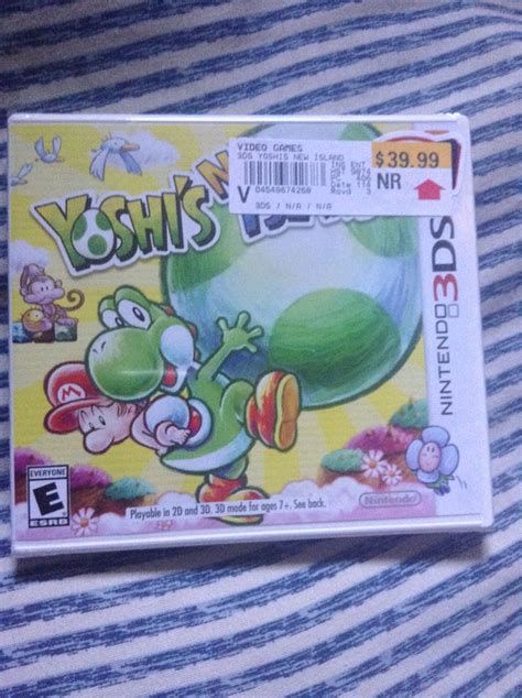 Yoshi's New Island Box Art. | Box art, Yoshi, 3ds xl