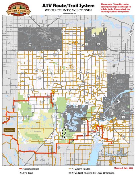 Wisconsin Atv Trails Map - Map Of New Hampshire