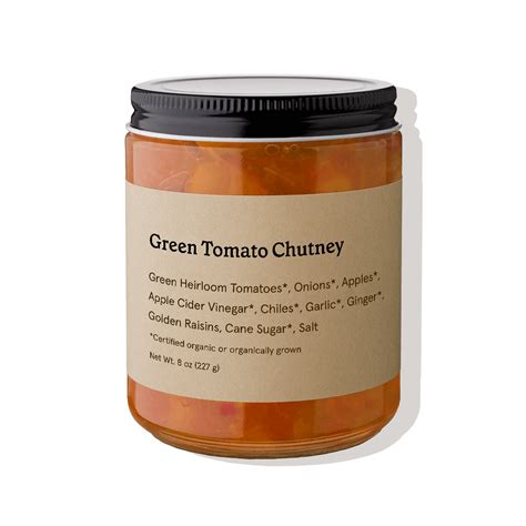Green Tomato Chutney – Anholm Farms