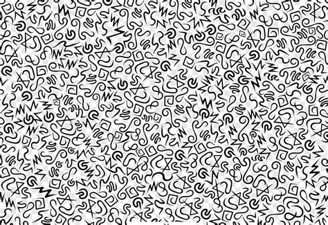 Seamless Squiggles And Swirls Pattern, png | PNGWing