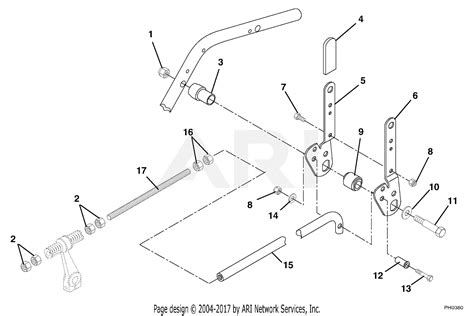 Gravely 985313 (000101 - ) 2 Wheel Tractor, No Engine, 2 Speed, Differential Lock Parts Diagram ...