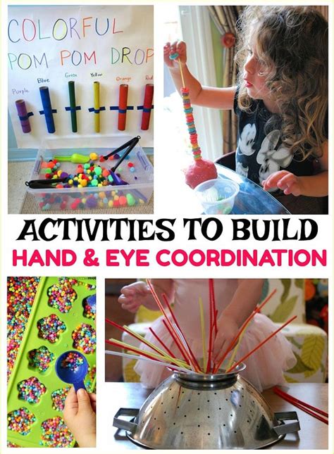 9 eye hand coordination activities for tots and preschoolers – Artofit