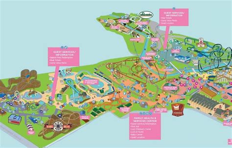 Printable Hershey Park Map