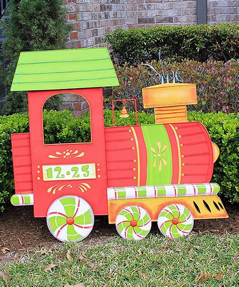 This Holiday Train Yard Décor by Great Heron Traditions is perfect! #… | Christmas yard ...