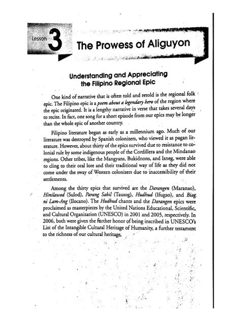 2 /the Prowess of Aliguyon | PDF