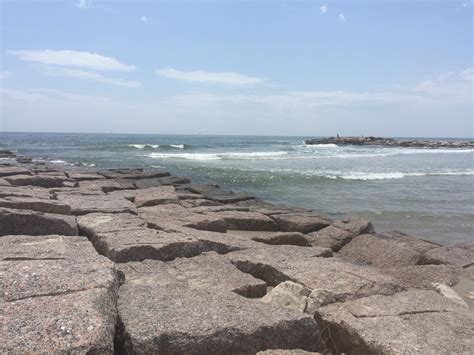 Jetties at Mustang Island State Park