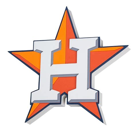 Houston Astros 3D Fan Foam Logo Sign | Houston astros, Houston, Logo sign