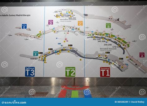 Airport Madrid Spain Map - Emilia Natividad