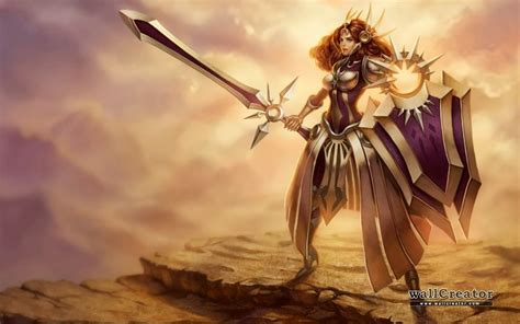 Leona League of Legends Wallpaper, Leona Desktop Wallpaper - cool maths game hot full free ...