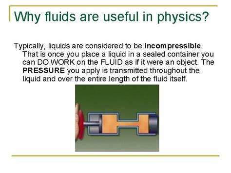 Fluid Mechanics Hydrostatics AP Physics B States of