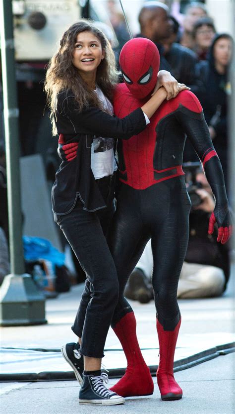 Zendaya: On set of Spiderman: Far from home -11 | GotCeleb