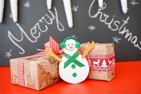 Fun DIY Snowman Christmas Card Kids Craft - DIY & Crafts