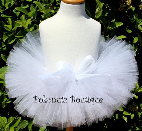 White Tutu Photo Prop Tutu Christening Tutu Baptism Tutu | Etsy