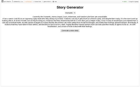 Story Generator