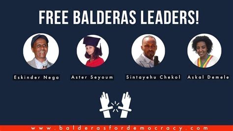 Petition · Demand for the unconditional release of Eskinder Nega and other Balderas leaders ...