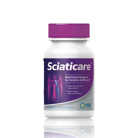 Sciatica Pain Relief Supplement Sciaticare Clinical Strength 60 ...