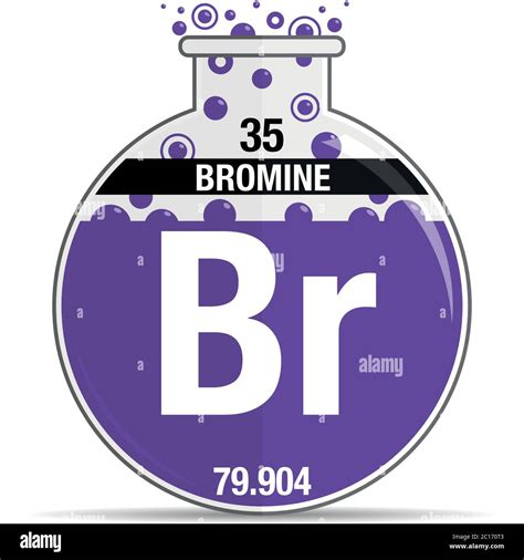 Bromine symbol hi-res stock photography and images - Alamy