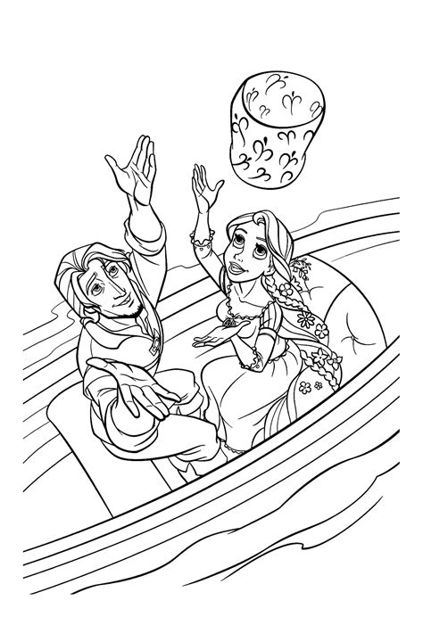 Flynn Rider Coloring Pages