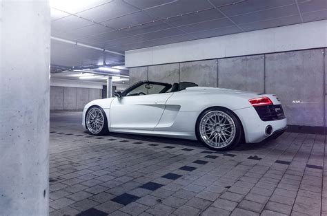 Sharp Looks and More Kit for White Audi R8 Convertible — CARiD.com Gallery