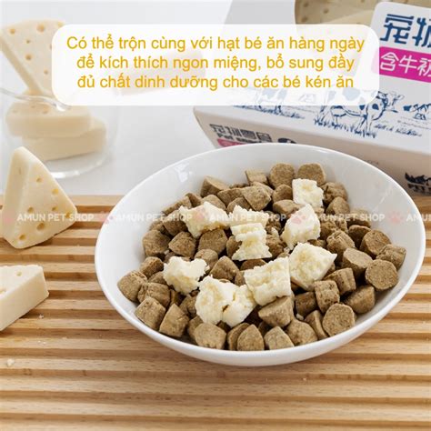 Phô Mai Cho Chó Mèo Monbab Bổ Sung Dinh Dưỡng Giàu Canxi Snack Thưởng ...