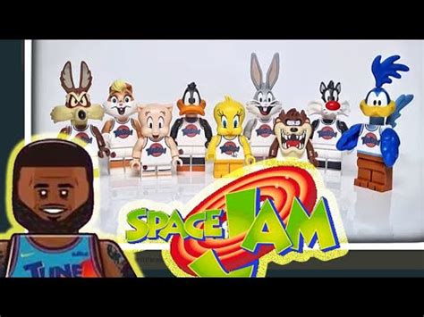 LEGO SPACE JAM Custom LOONEY TUNES Minifigures REVIEW - YouTube