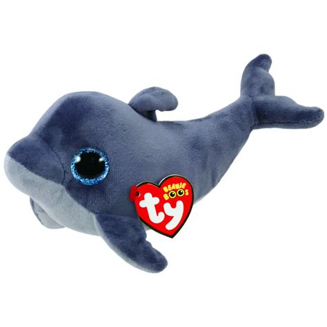 Beanie Boos Regular Echo Grey Dolphin | Mr Toys Toyworld