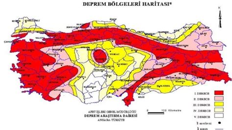 Where are the Earthquake Regions in Türkiye? Türkiye Earthquake Risk Map – RayHaber | RaillyNews