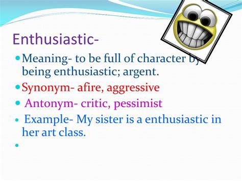 PPT - Enthusiastic- PowerPoint Presentation, free download - ID:2623800