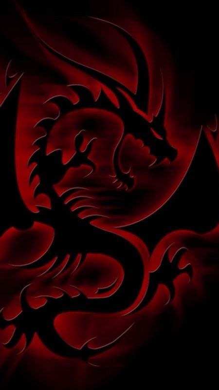 Black And Red | Dragon Wallpaper Download | MobCup