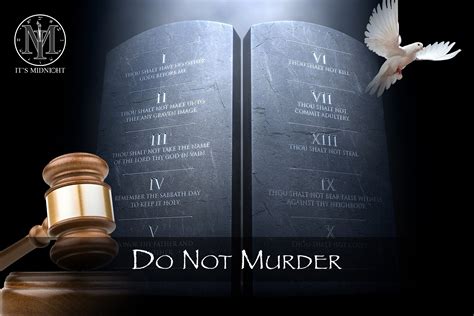 The 6th Commandment: Do Not Murder — It's Midnight Ministries