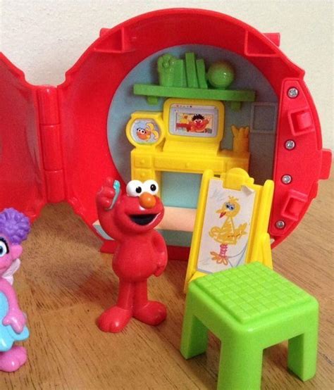 Sesame Street "Elmo's World" Playset w/ Figures ~ Elmo & Abby Cadabby ~ Rare! | #1789665945