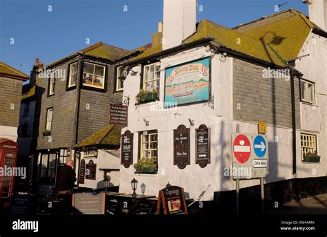 The Sloop Inn at St Ives Cornwall UK Stock Photo - Alamy