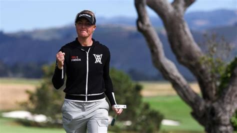 Charley Hull ties for second after nearly pulling off Tiger-like shot at Pebble's 18th