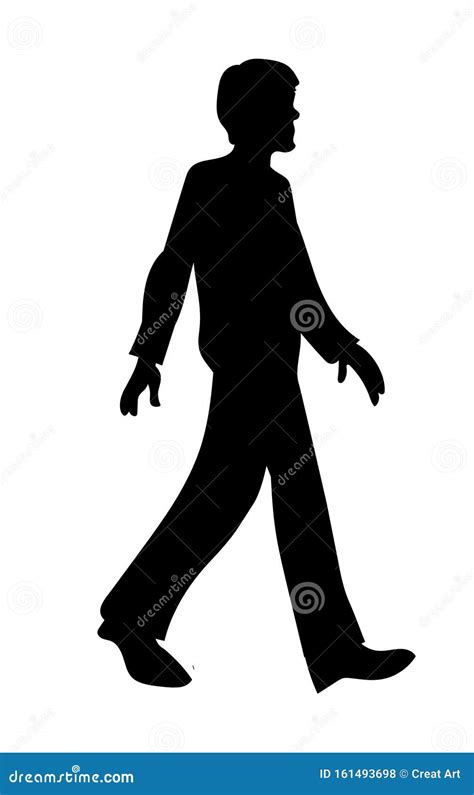 Walking Cat. Vector Black Silhouette. | CartoonDealer.com #70084465