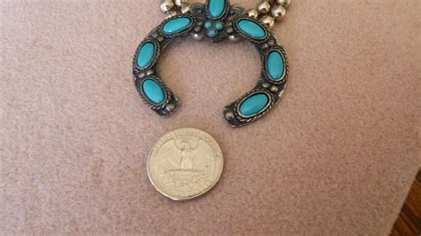 Vintage Native American Navajo Style Turquoise & Silv… - Gem