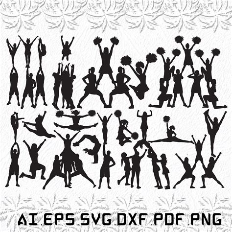 Cheer Stunt Svg Cheer Svg Stunt Svg Dance Flyer SVG Ai - Etsy Australia