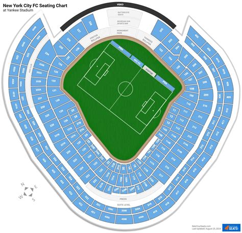 Yankee Stadium Seating Chart Football | Cabinets Matttroy