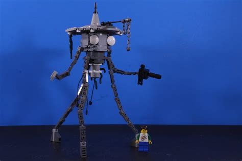 built the original War of the Worlds tripod : r/lego