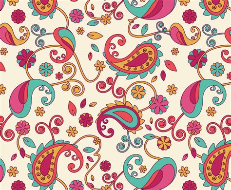 Paisley Background Vector at GetDrawings | Free download