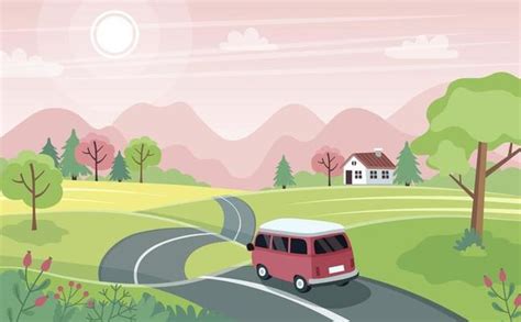 Family Road Trip Vector Art, Icons, and Graphics for Free Download