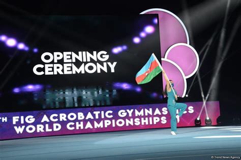 FIG Acrobatic Gymnastics World Championships start in Baku [PHOTO]