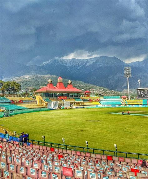 Dharamshala cricket ground. | Himachal pradesh, Picture credit, Dharamshala